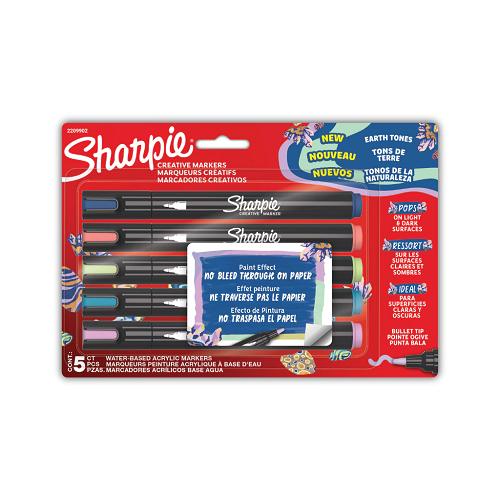 Marc.sharpie Acrylic Punta Fina *5