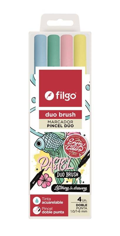 Marc.filgo *4 Duo Brush Pastel