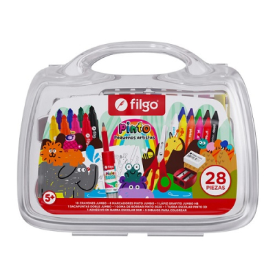 Valija Filgo Pequeño Artista 28Pzas