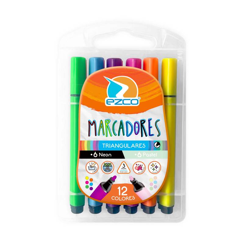 Marc.ezco *12 Triangular Neon+Paste