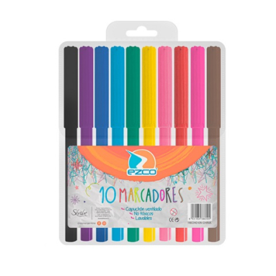 Marcador Ezco Escolar *10