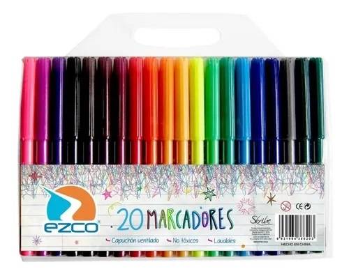 Marcador Ezco Escolar *20