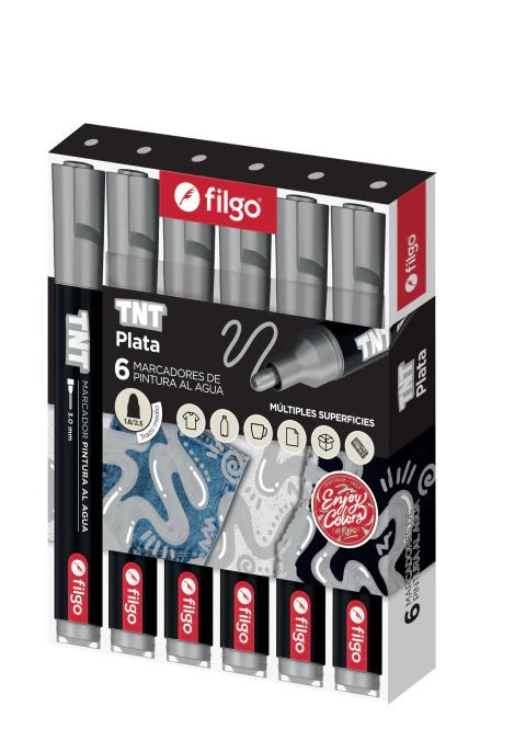 Marc.filgo Pintura Tnt Plata 3.0 *6
