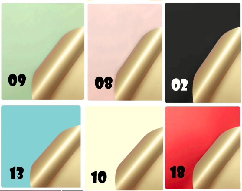 Papel Coreano Bicolor Nø56