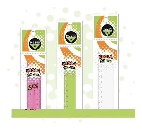 Regla Pizzini 1712 20Cm * 10