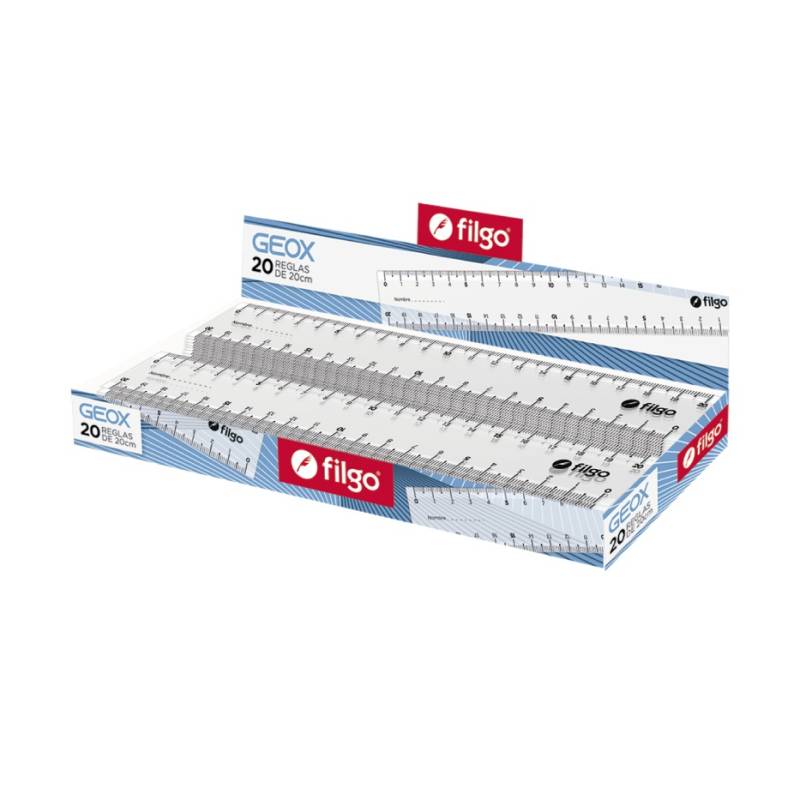 Regla Filgo 20Cm Geox