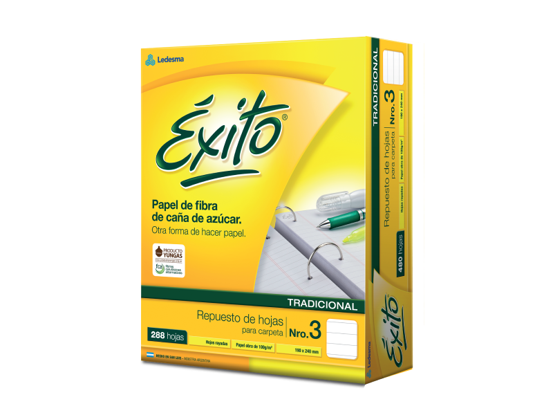 Repuesto Exito Ecologico *288 Hojas