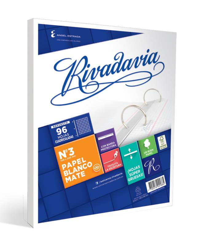 Repuesto Rivadavia *96 Hojas