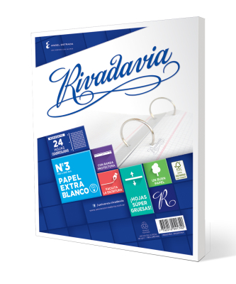 Repuesto Rivadavia *24 Hojas E.bco