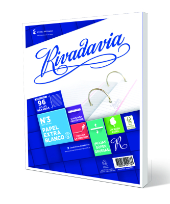 Repuesto Rivadavia *96 Hojas E.bco