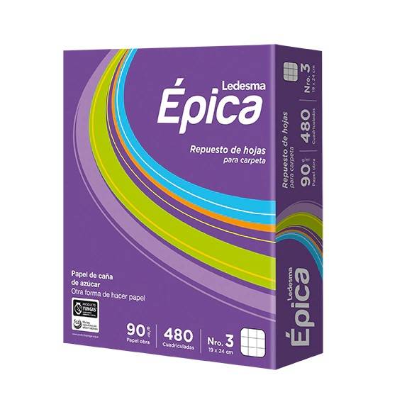 Repuesto Ledesma Epica 90 Grs *480H