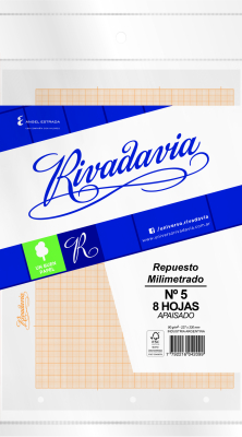 Rep.no5 Milimetrado Rivadavia