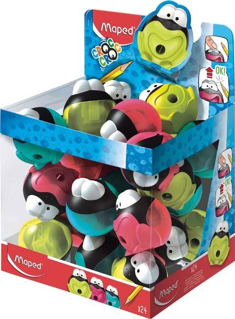 Sacapuntas Maped Croc Croc Sapo