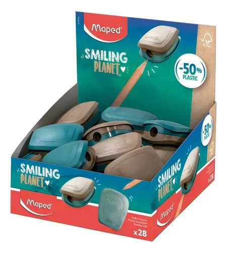 Sacapuntas Maped Smiling Planet Dep