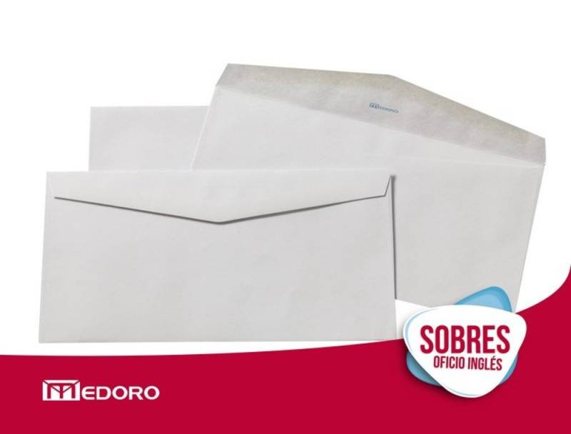 Sobre Oficio Ingles 80G 1385 *500U