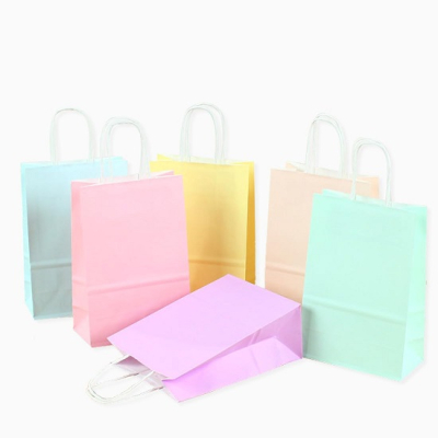 Bolsa Lisa De Color 22*30 Pastel
