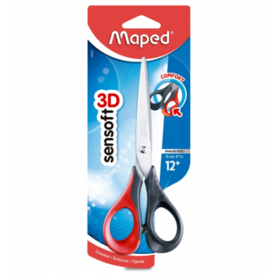 Tijera Maped Soft 16Cm Blis 069600
