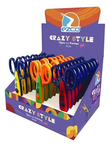 Tijera Ezco Crazy Style *14Cm *24