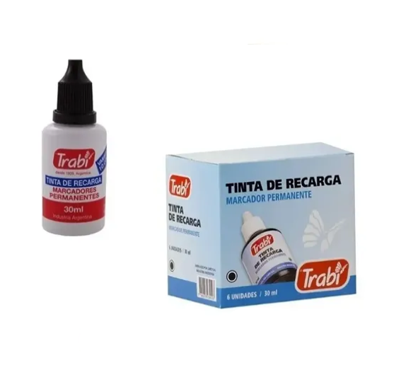 Tinta Marcador Al Solvente Trabi