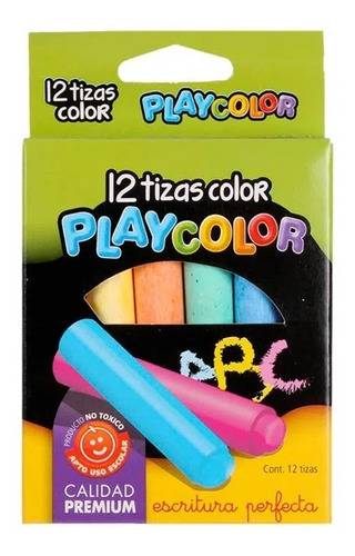 Tiza Playcolor *12 Color
