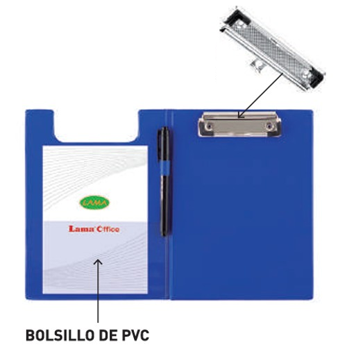 Portablock Lama A4C/Tapa Doble Clip