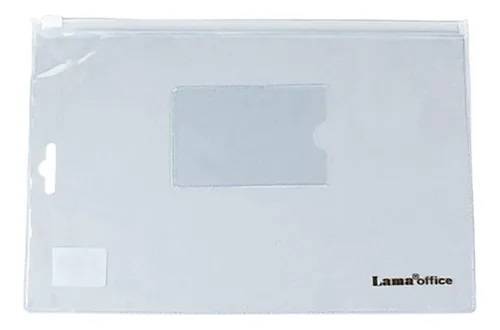 Sobre A4 Pvc Zip Lama Cristal
