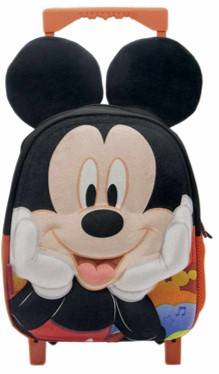 Mochila Mickey 12  Con Carro Km112