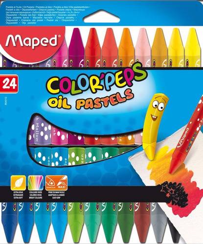 Oleo Pastel Maped *24