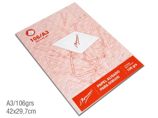 Papel Romani 29.4*42 A3 *100H