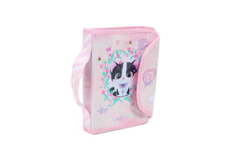 Cartuchera Blooming Cats Pink Tr230