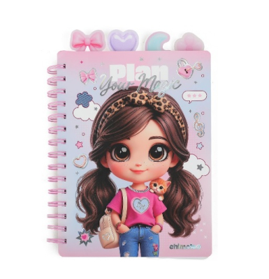 Cuaderno A5 Planner St284 Girl