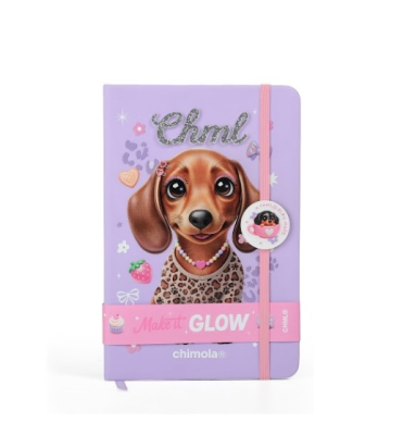 Libreta Pu Glow St288 Dog