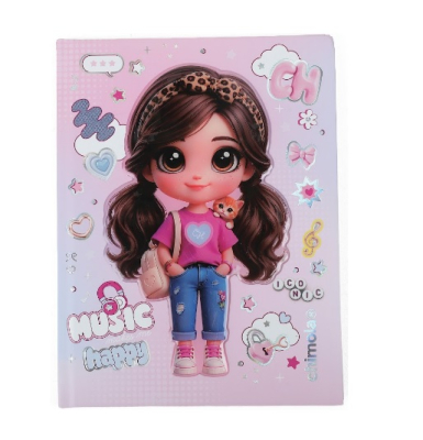 Cuaderno A5 St252 Girl