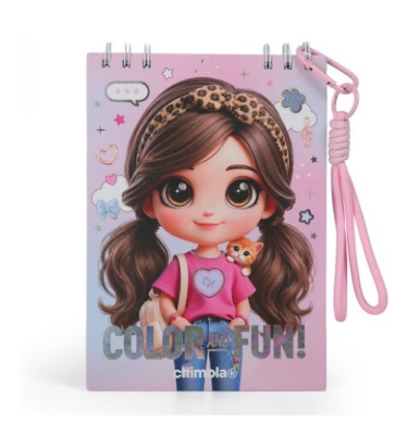Cuaderno Coloring St 339 Girl