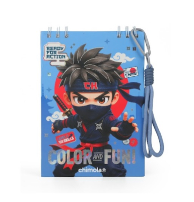 Cuaderno Coloring St 343 Ninja