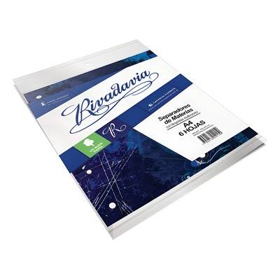 Separador Rivadavia A4