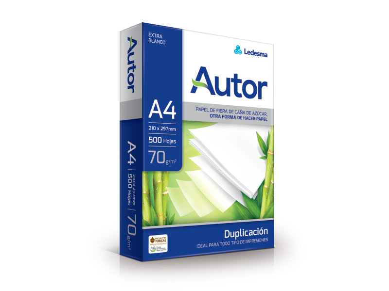 Resma Autor A4 *70 Grs.