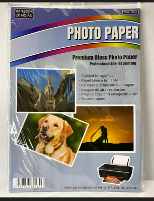 Papel Foto Rexon 180 *20Hj