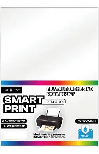 Film Adhesivo Perlado A4 *10Hjs