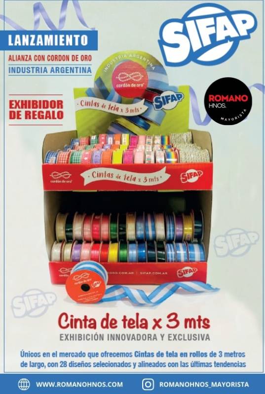 Exhibidor Sifap Cinta De Regalo