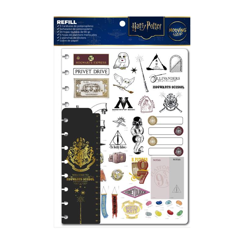 Loop Refill Harry Potter Carta