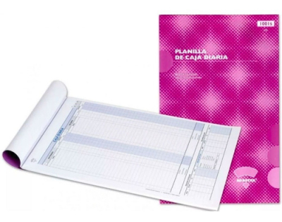 Planilla De Caja 1001S