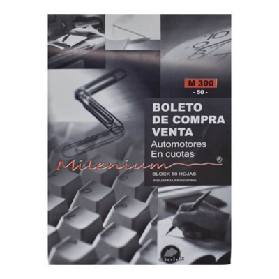 Boleto Comp/Venta Autom 300 Cuotas