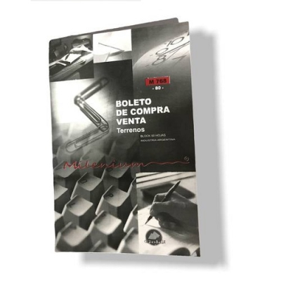 Boleto Cpra/Vta. Terreno 7768