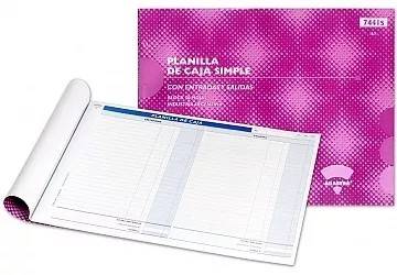 Planilla De Caja Simple 441