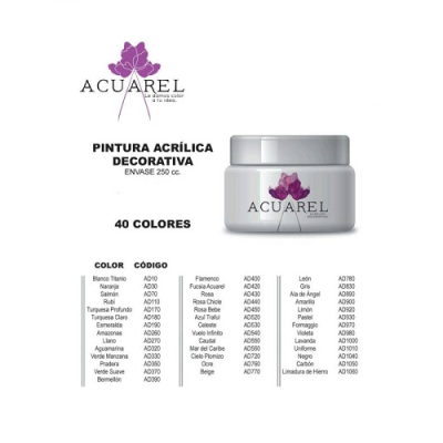 Acrilico Acuarel 250Cc 720 Al 1060