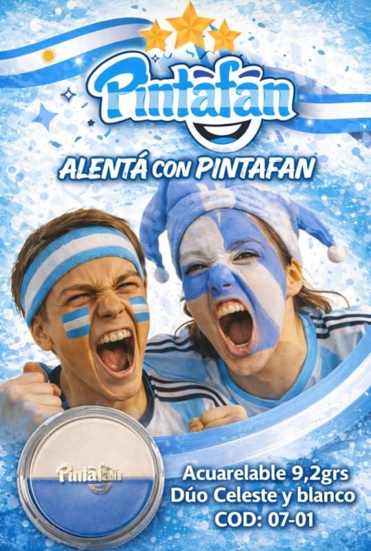 Maquillaje Acuarelable Duo Pintafan