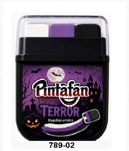 Maquillaje Bandera Terror Pintafan