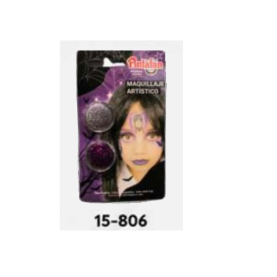 Set *2 Glitter En Pasta Pintafan 06
