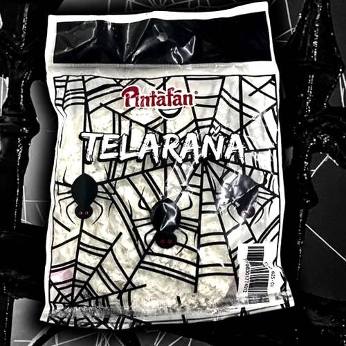 Telaraña Blanca Halloween Pintafan